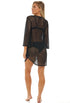 V-NECK BELL SLEEVE TUNIC - KRINKLE